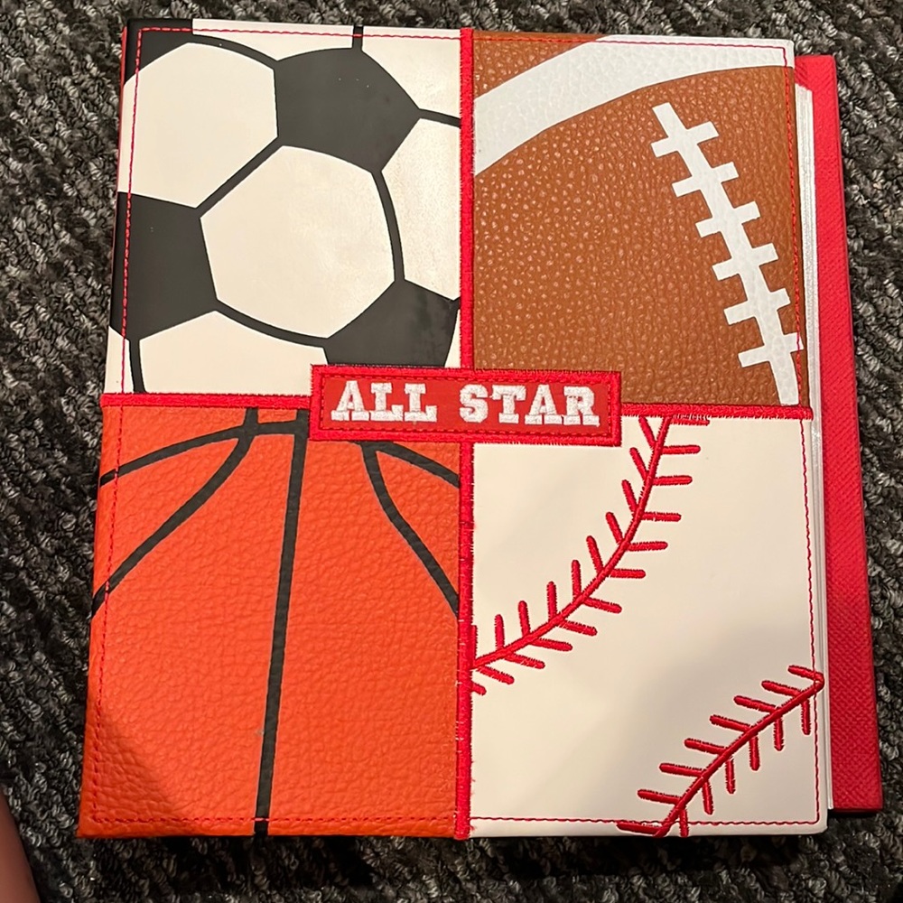 Sports photo album